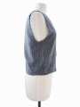 CHALECO RAYADO REVERSIBLE