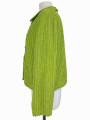 CHAQUETA CUELLO REDONDO VERDE
