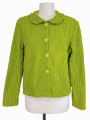 CHAQUETA CUELLO REDONDO VERDE