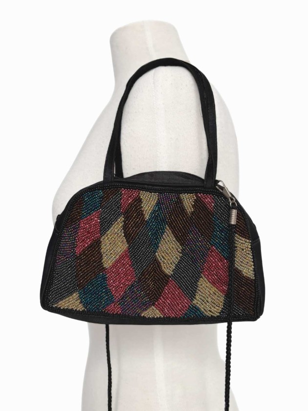 CARTERA VINTAGE CON BEADS