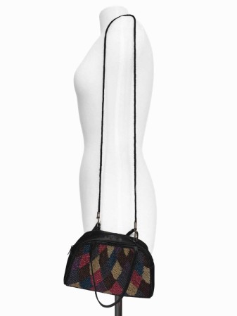 CARTERA VINTAGE CON BEADS