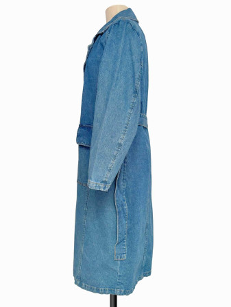 TRENCH COAT ABEC LES FILLES DENIM