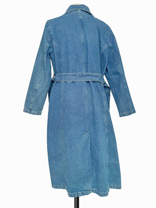 TRENCH COAT ABEC LES FILLES DENIM