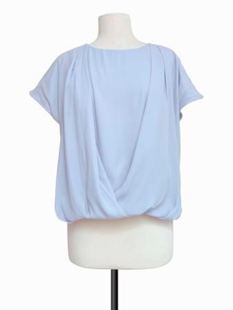 BLUSA CELESTE CLARO EARTH