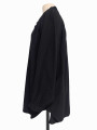 BLUSA NEGRA MANGA LARGA LOFT