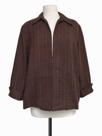 CHAQUETA COLOR CAFE RAFAEL