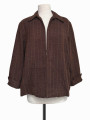 CHAQUETA COLOR CAFE RAFAEL