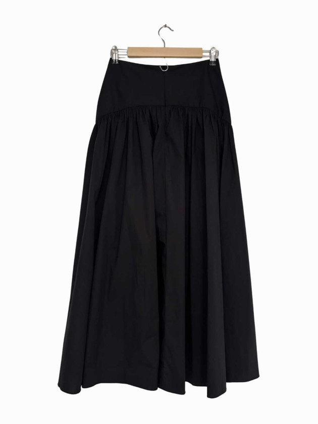 FALDA MAXI STAUD MILKMAID NEGRA