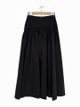 FALDA MAXI STAUD MILKMAID NEGRA