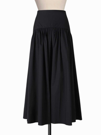 FALDA MAXI STAUD MILKMAID NEGRA