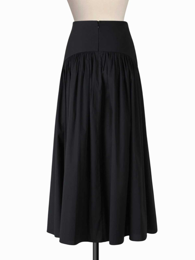 FALDA MAXI STAUD MILKMAID NEGRA