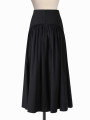 FALDA MAXI STAUD MILKMAID NEGRA