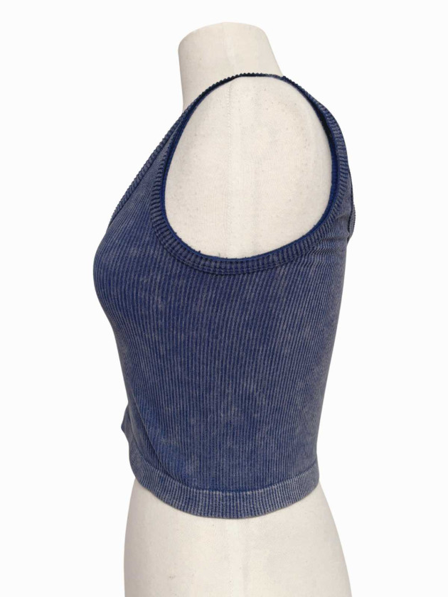 SET DE DOS TOPS BASICOS NEGRO Y CHARCOAL