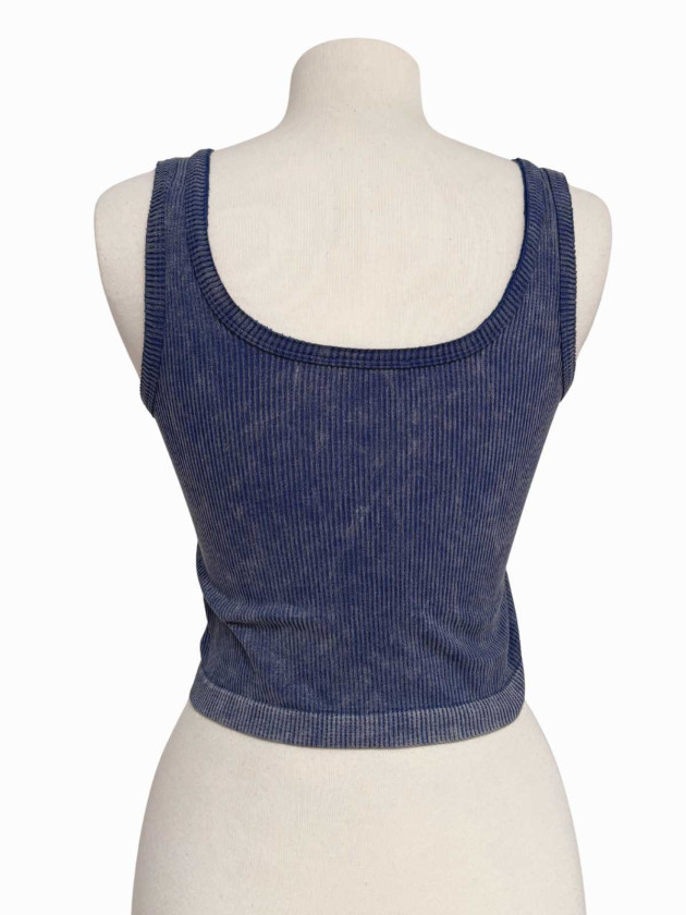 SET DE DOS TOPS BASICOS NEGRO Y CHARCOAL