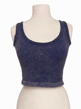 SET DE DOS TOPS BASICOS NEGRO Y CHARCOAL