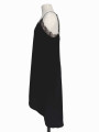 VESTIDO TIPO CAMI CON ENCAJE BCBG
