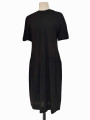 VESTIDO NEGRO MIDI ALBERT NIPPON