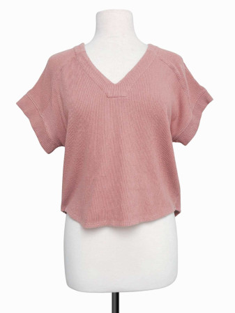 BLUSA ROSA BOXY MADEWELL