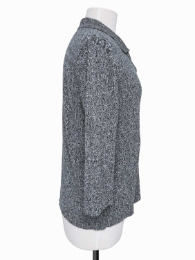 BLUSA TEJIDA POLO GRIS KAREN SCOTT