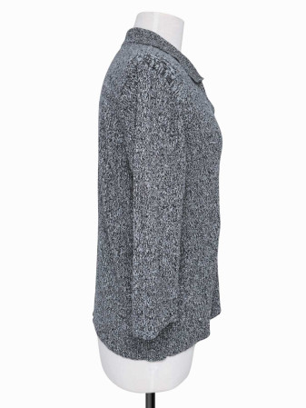 BLUSA TEJIDA POLO GRIS KAREN SCOTT