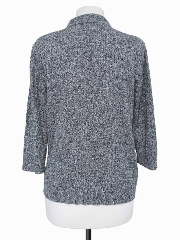 BLUSA TEJIDA POLO GRIS KAREN SCOTT