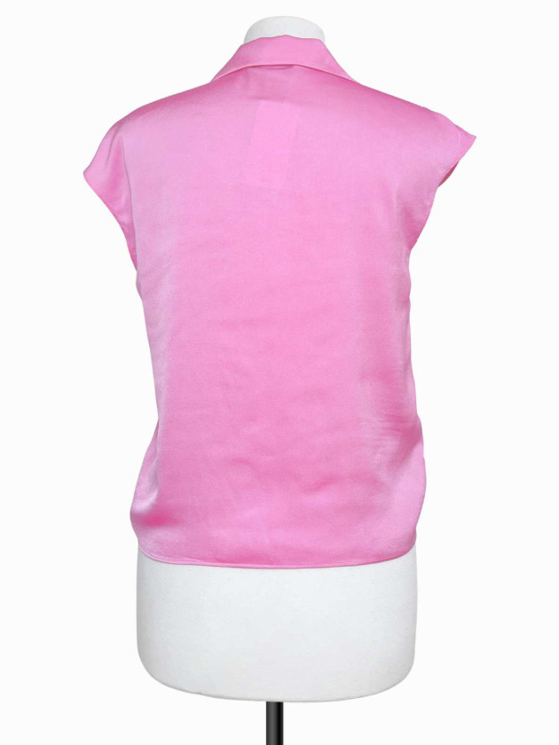 BLUSA SATINADA ROSE MANGO