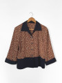 BLUSA VINTAGE BOXY ANIMAL PRINT
