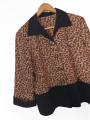BLUSA VINTAGE BOXY ANIMAL PRINT