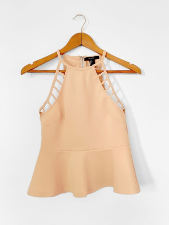 BLUSA PEPLUM MAMON