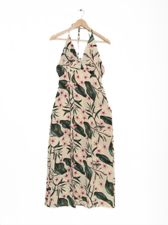 VESTIDO OREN TROPICAL HALTER