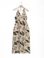 VESTIDO OREN TROPICAL HALTER