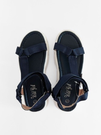 SANDALIAS AZUL NEGRO