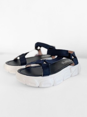 SANDALIAS AZUL NEGRO