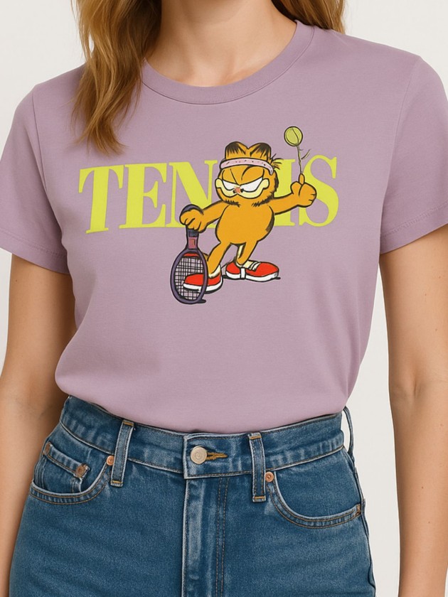 CAMISETA GARFIELD TENNIS