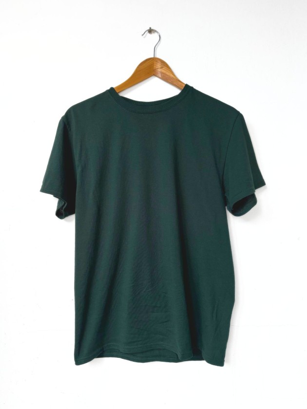 CAMISETA BASICA VERDE MALE