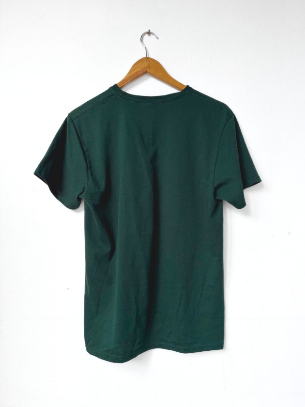 CAMISETA BASICA VERDE MALE