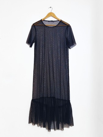 VESTIDO TRANSPARENTE MESH