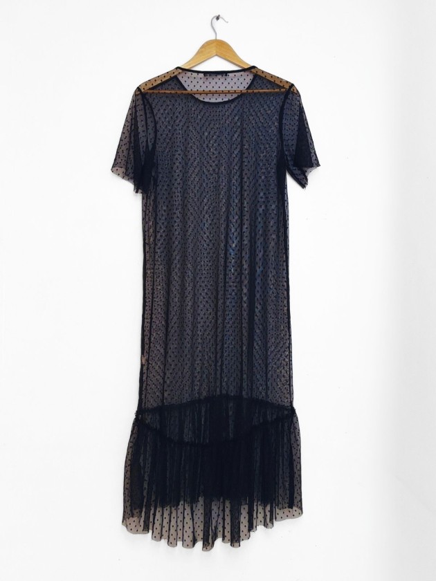 VESTIDO TRANSPARENTE MESH
