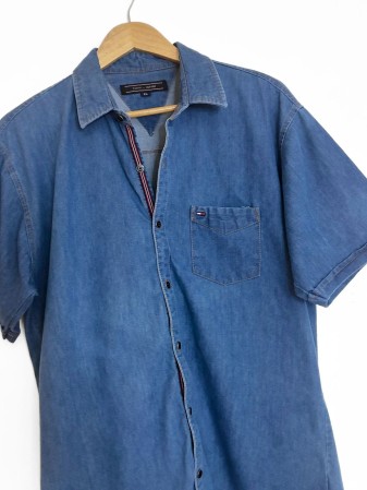 BLUSA DENIM OVERSIZED TH