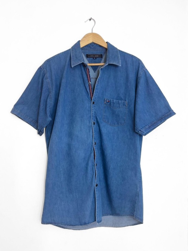 BLUSA DENIM OVERSIZED TH