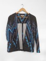 BLAZER BOHO TONO AZUL