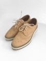 ZAPATOS OXFORD CREMA