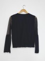 BLUSA STUDS CON MESH