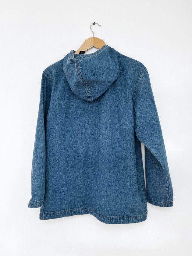 CHAQUETA DENIM CARGO