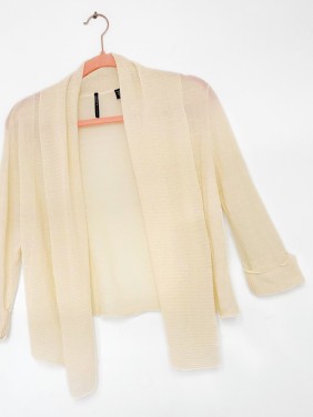 CARDIGAN CREMA EM