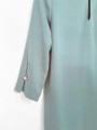VESTIDO SATINADO PERLAS ZARA
