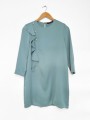 VESTIDO SATINADO PERLAS ZARA
