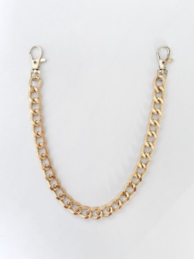 LLAVERO CHARM CADENA MIXED METALS