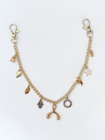 LLAVERO CHARM EVERYDAY MIXED METALS