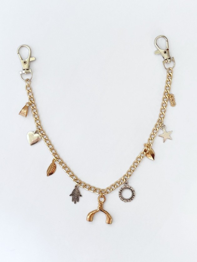 LLAVERO CHARM EVERYDAY MIXED METALS